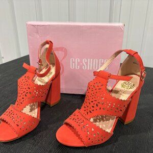 ✨ GC Shoes Amala Dress Sandals – Coral – Brand New – Size 7